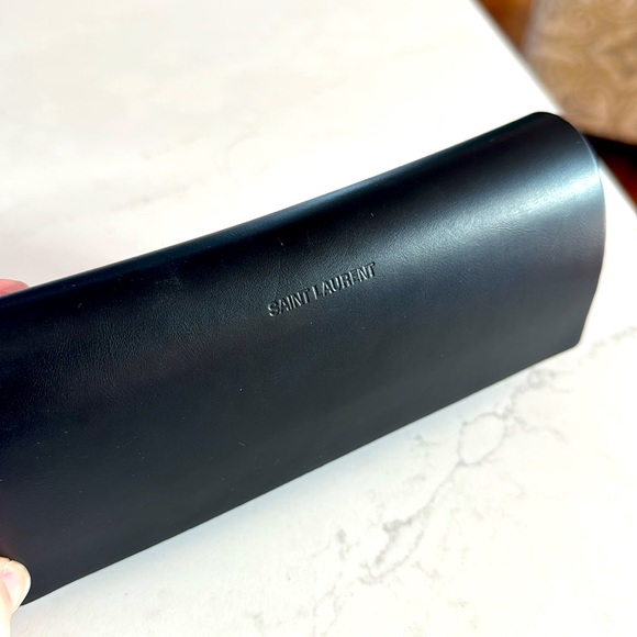 Saint Laurent Tortoise Brown Sunglasses with Case - Picture 13 of 15